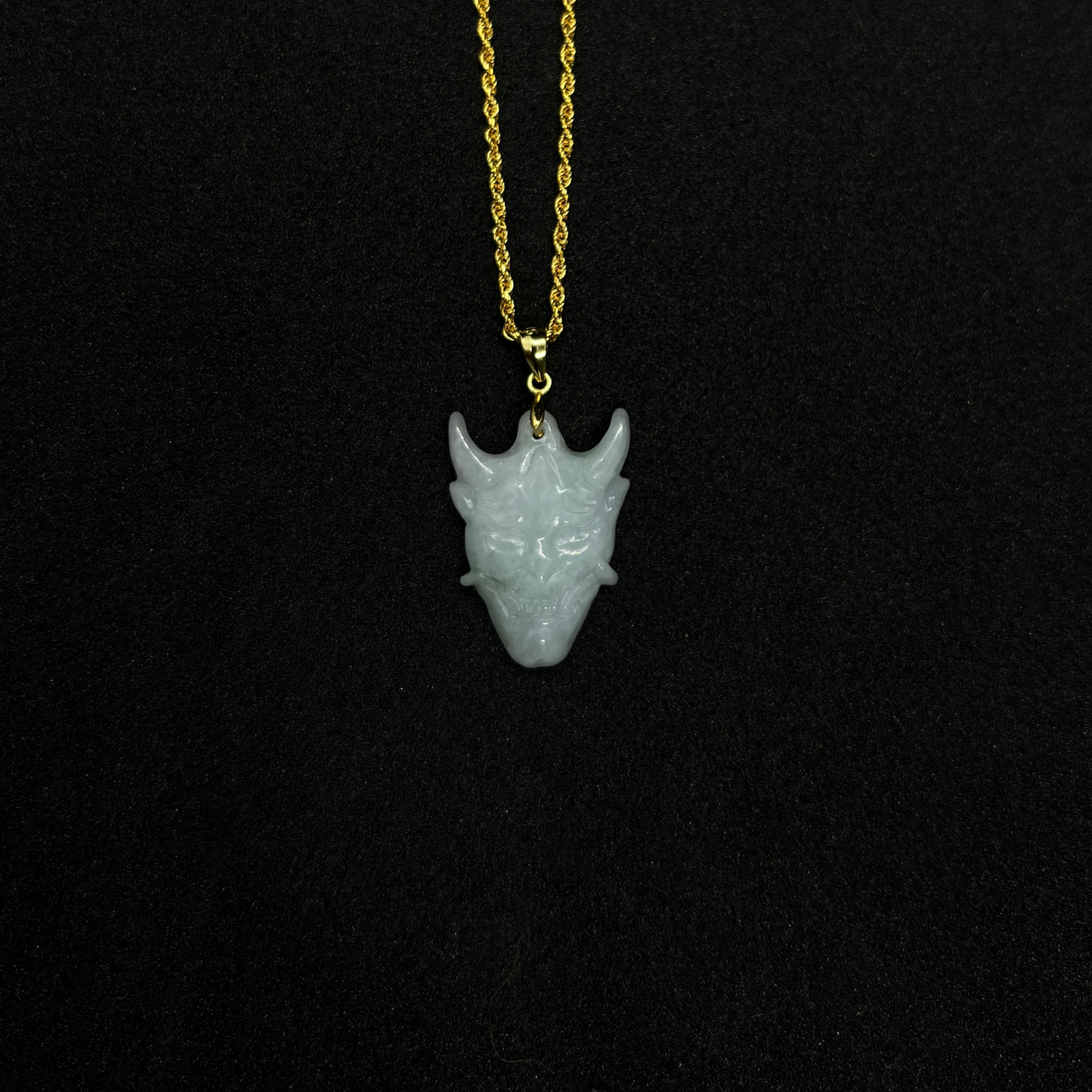 Hannya Mask Jade Full Set